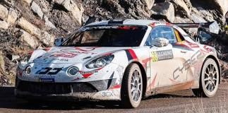 Spark Alpine A110 Rally RGT #68 Chazel Technologies Course Rally Monte Carlo 2025 (2nd RGT) 1/43 Scale
