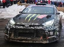 Spark Toyota GR Yaris Rally2 #20 Printsport Racing Team Rally Monte Carlo 2025 1/43 Scale