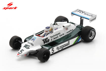 Spark Williams FW07C #5 Carlos Reutemann South African Grand Prix 1982 1/43 Scale