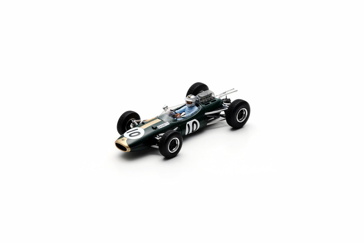 Spark Brabham BT7 #10 Giancarlo Baghetti Italian GP 1965 1/43 Scale S7086