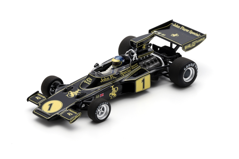 Spark Lotus 72 E #1 Ronnie Peterson Winner Italian GP 1974 1/43 Scale
