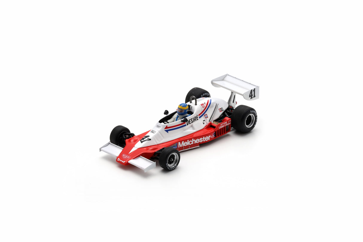 Spark Tyrrell 008 #41 Desiré Wilson Race of Champions 1979 1/43 Scale S7280