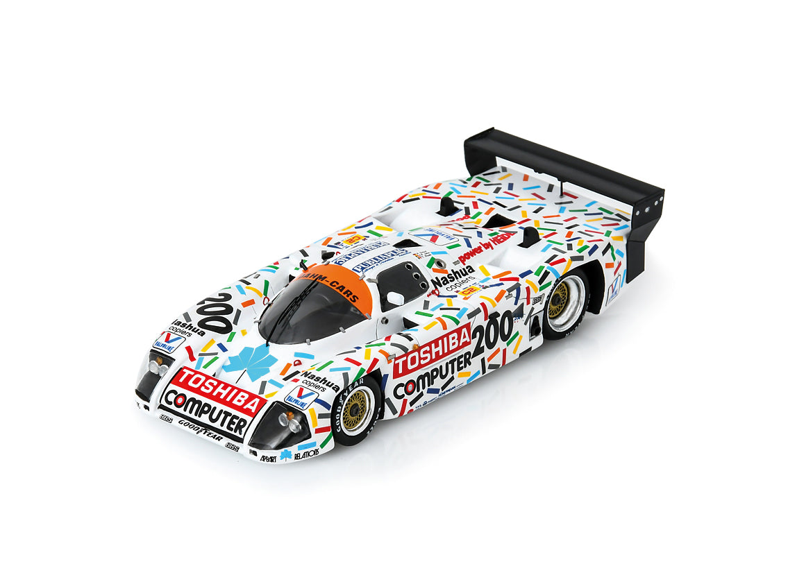 Spark Argo JM19 Toshiba #200 Dahm Cars Racing Team Le Mans 24H 1987 1/43 Scale