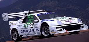 Spark Ford RS200 Stig Blomqvist Pikes Peak 2004 1/43 Scale