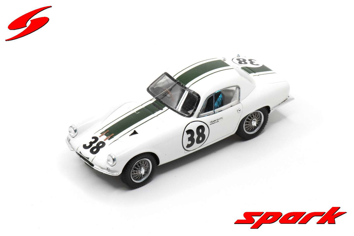 Spark Lotus Elite #38 12th 24H Le Mans 1961 B. Allen/A. Taylor 1/43 Scale