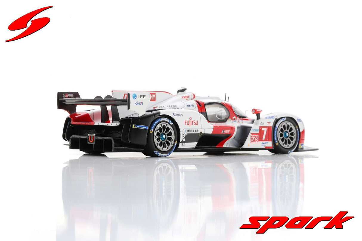 Spark Toyota GR010 Hybrid #7 Toyota Gazoo Racing 2nd 24H Le Mans 2022 Conway/Kobayashi 1/43 Scale