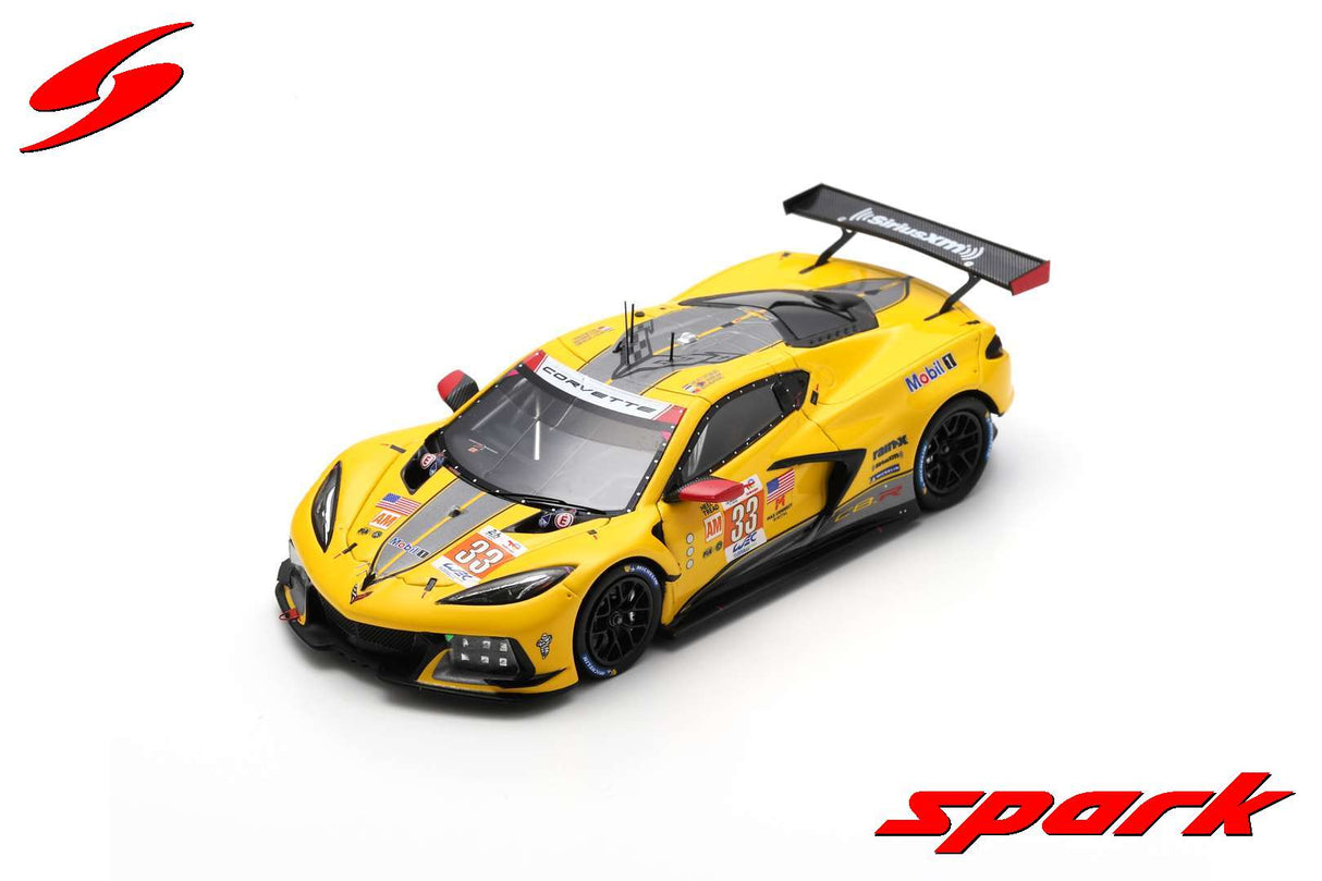 Spark Chevrolet Corvette C8.R #33 Le Mans 2023 LM GTE Winner 1/43 Scale
