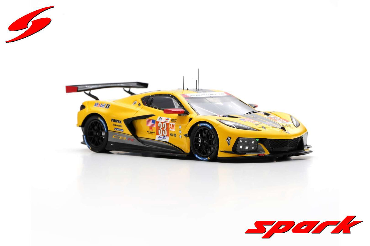 Spark Chevrolet Corvette C8.R #33 Le Mans 2023 LM GTE Winner 1/43 Scale
