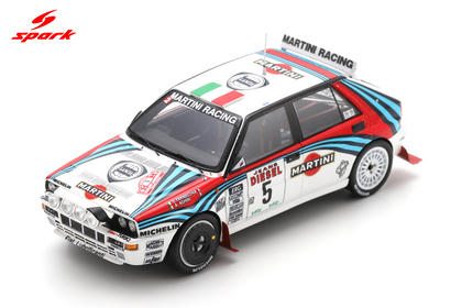Spark Lancia Delta HF Integrale Evoluzione #5 Martini Lancia Rallye Sanremo – Rallye d'Italia 1/43 Scale