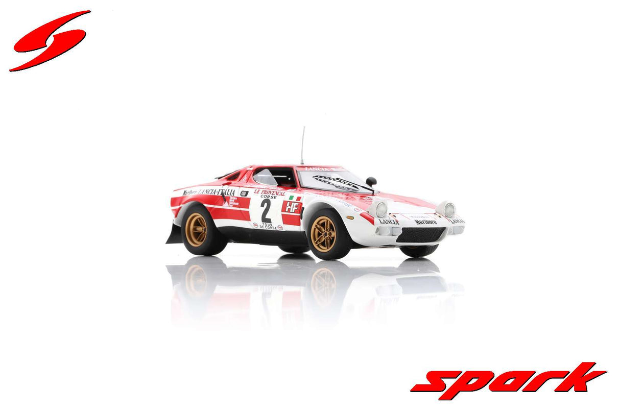 Spark Lancia Stratos HF #2 Winner Tour de Corse France 1974 1/43 Scale