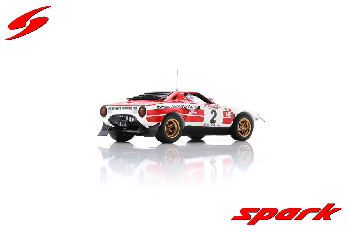 Spark Lancia Stratos HF #2 Winner Tour de Corse France 1974 1/43 Scale