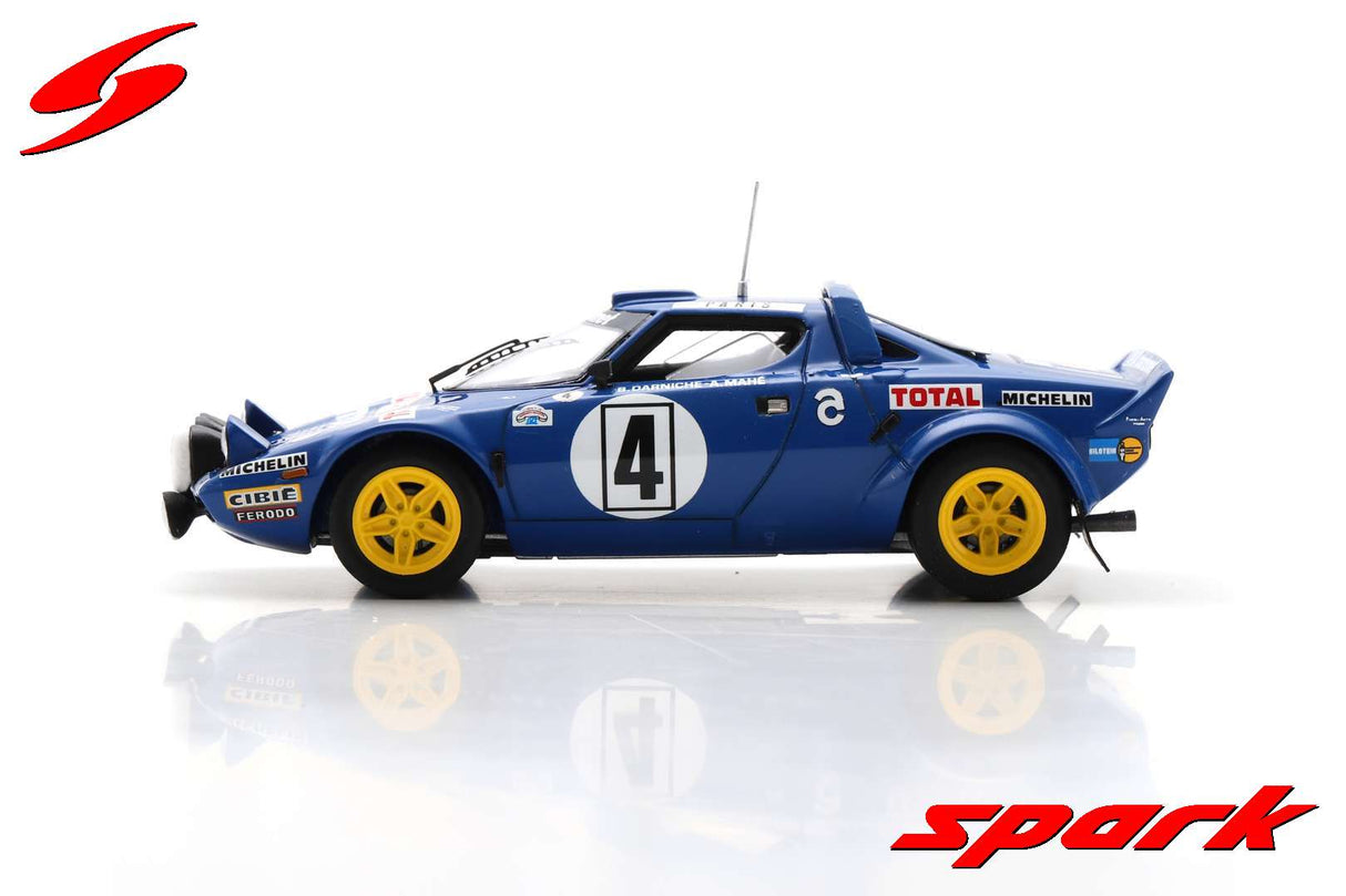 Spark Lancia Stratos HF #4 Winner Rally Monte Carlo 1979 1/43 Scale