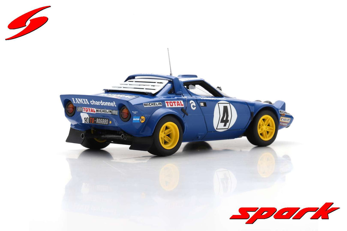Spark Lancia Stratos HF #4 Winner Rally Monte Carlo 1979 1/43 Scale