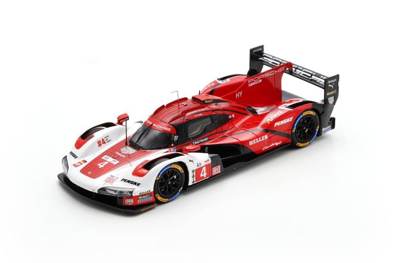 Spark Porsche 963 #4 Porsche Penske Motorsport 24Hrs Le Mans 2024 1/43 Scale S9112