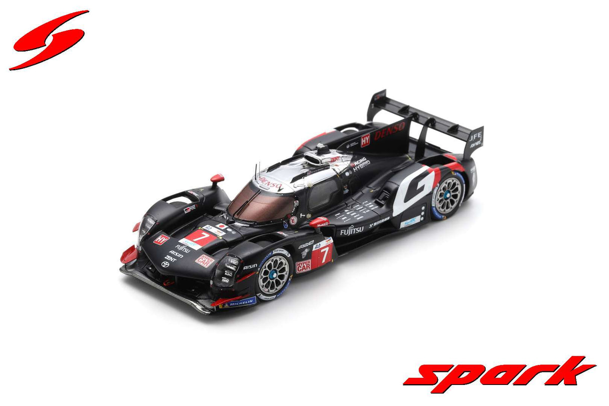 Spark Toyota GR010 Hybrid #7 Gazoo Racing 2nd 2024 Le Mans 1/43 Scale S9115
