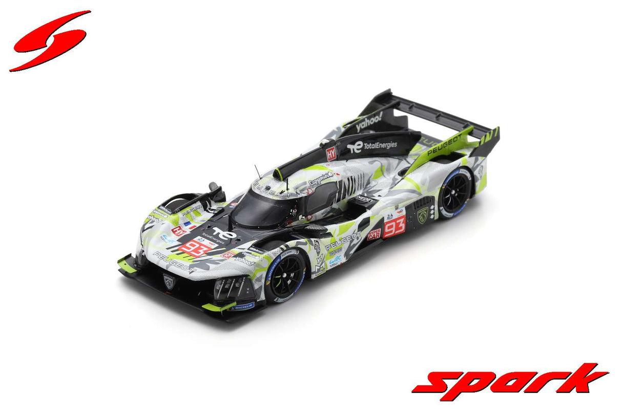 Spark Peugeot 9X8 #93 Peugeot Totalenergies 2024 Le Mans 1/43 Scale S9126