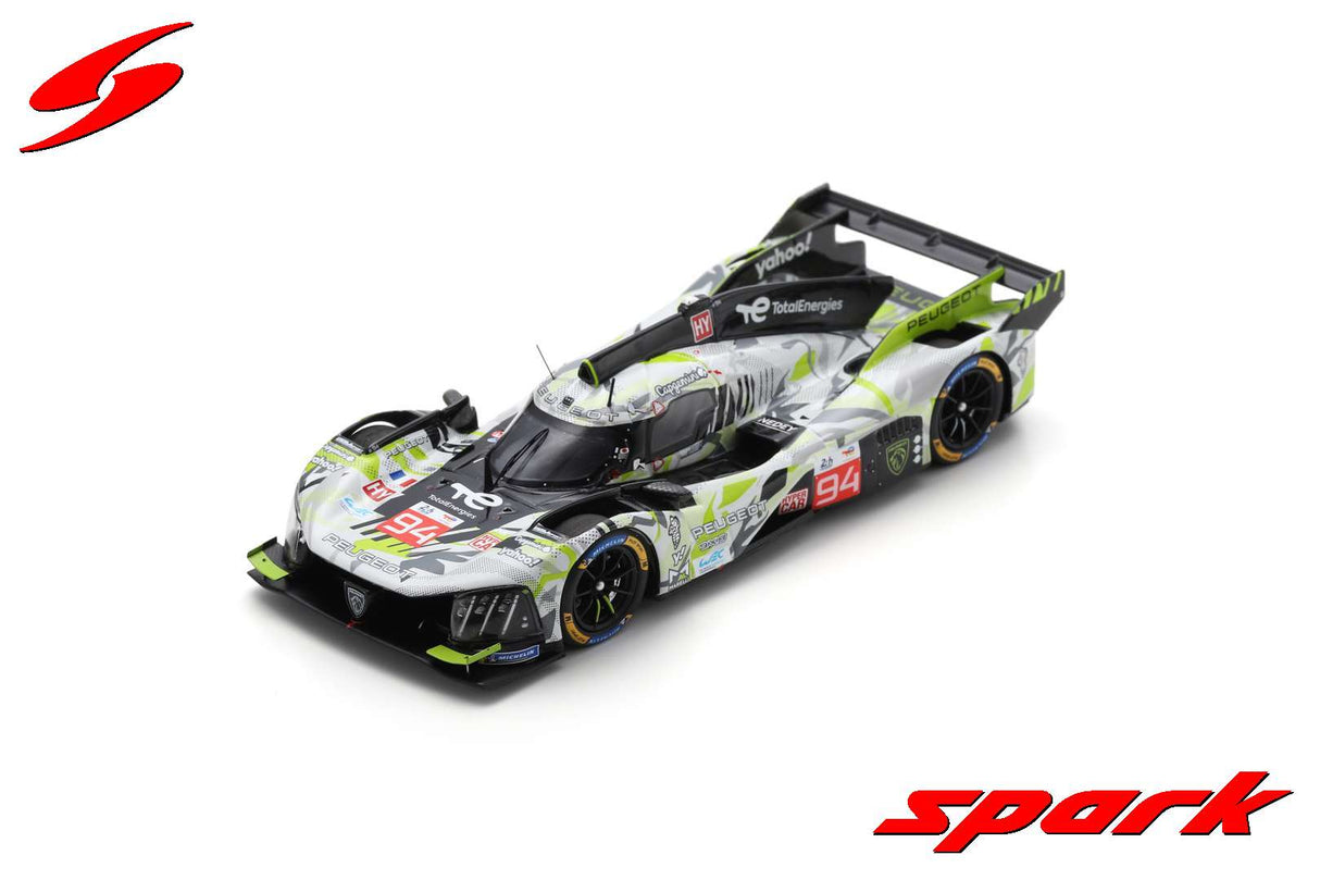 Spark Peugeot 9X8 #94 Peugeot Totalenergies 2024 Le Mans 1/43 Scale S9127