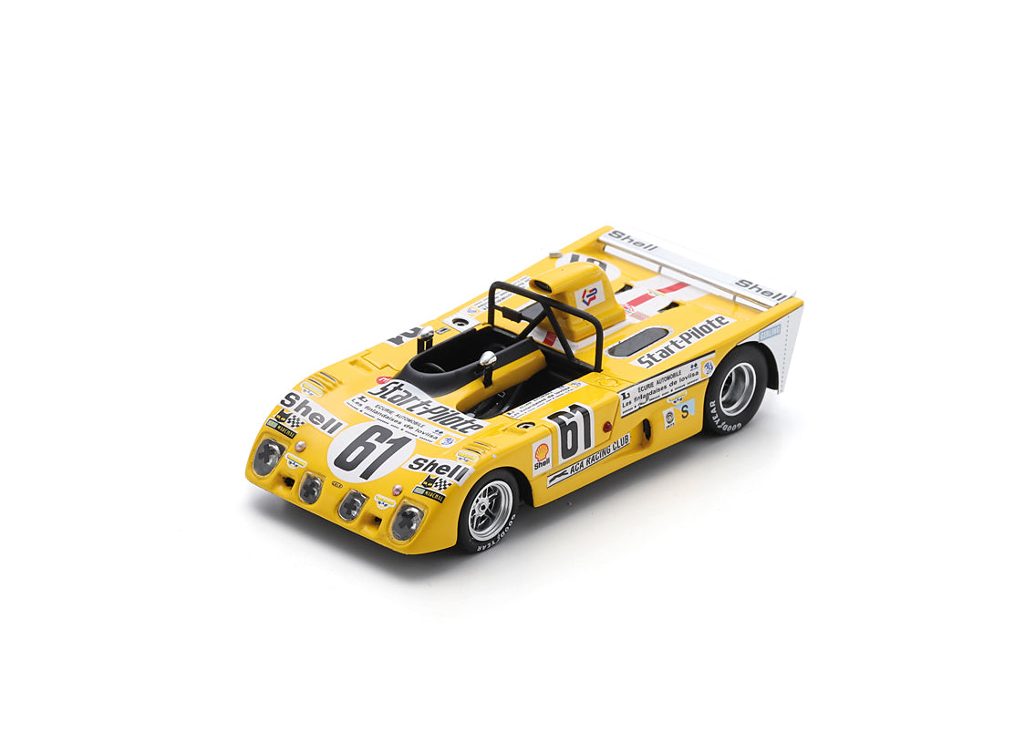 Spark Lola T280 #61 D. Rouveyran Le Mans 24H 1973 1/43 Scale S9436