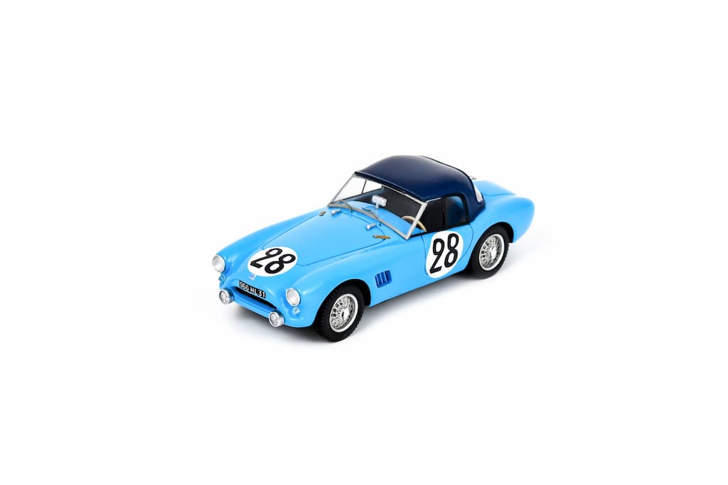 Spark AC Ace Bristol #28 Equipe Chardonnet Le Mans GT 2.0 Class Winner 1961 1/43 Scale