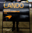 Spark McLaren MCL39 #4 Lando Norris Abu Dhabi F1 GP 2025 F1 Drivers' World Champion 1/43 Scale S9678