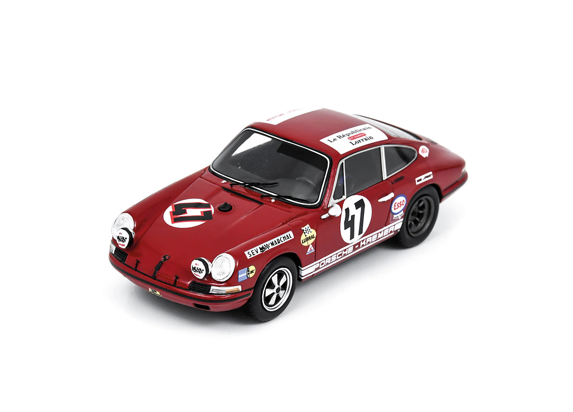 Spark Porsche 911S #47 Kremer Écurie Luxembourg 7th Le Mans 24H 1970 1/43 Scale