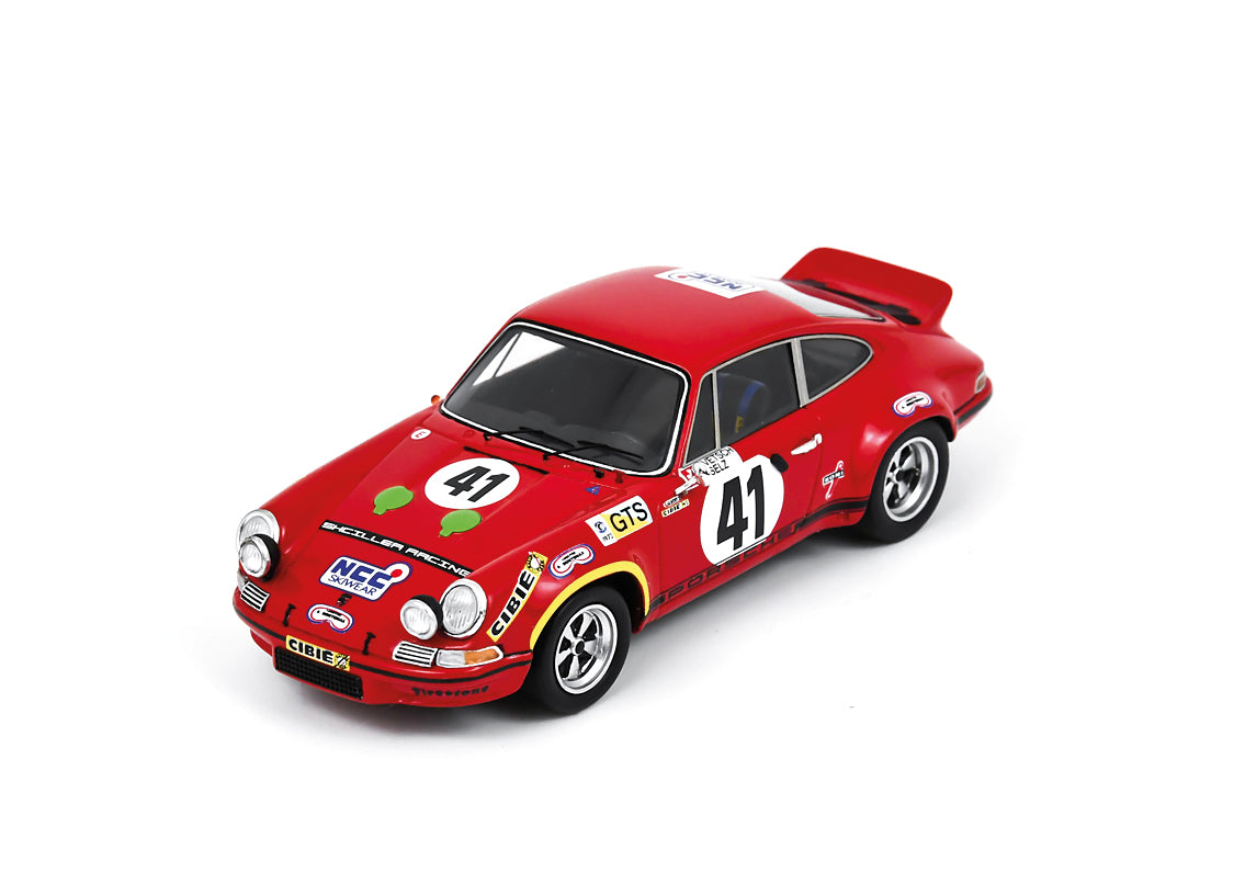 Spark Porsche Carrera RSR 2.8 #41 Schiller Racing Le Mans 24H 1973 1/43 Scale