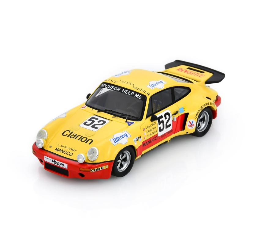 Spark Porsche 911 Carrera RSR #52 Écurie du Nord 24Hrs Le Mans 1975 1/43 Scale S9802