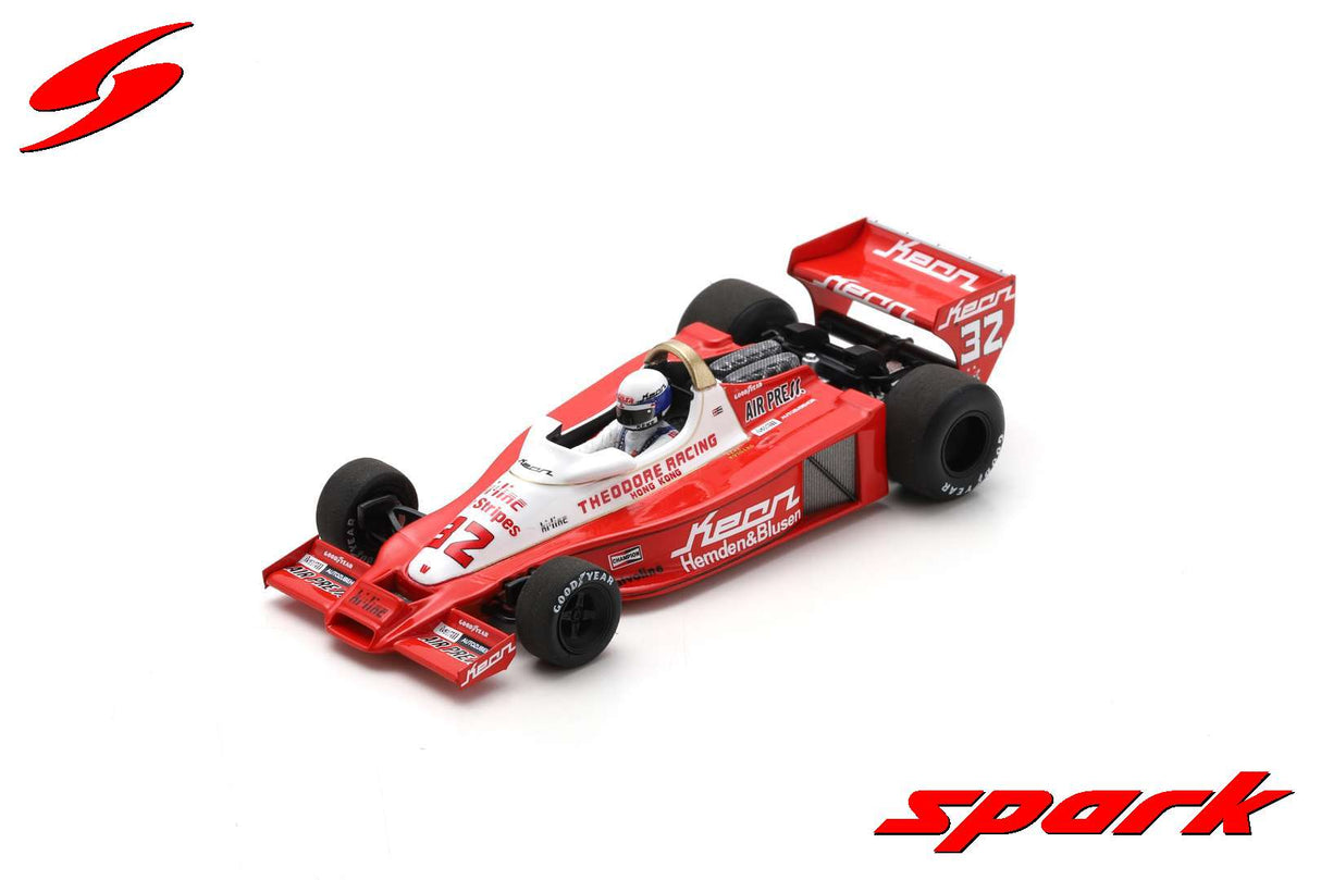 Spark Wolf WR3 #32 Keke Rosberg German GP 1978 1/43 Scale S9999