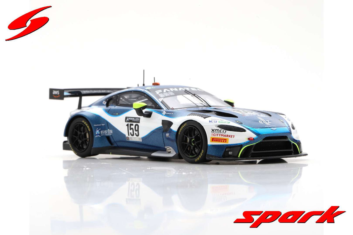 Spark Aston Martin Vantage AMR GT3 Team Garage 59 N.159 3RD Silver Class 24H Spa 2021 1/43 Scale