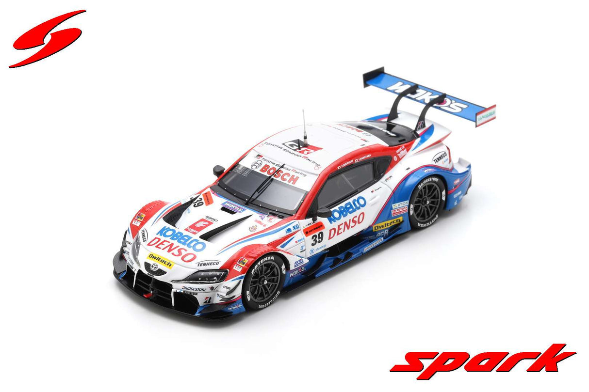 Spark Denso Kobelco Sard GR Supra #39 TGR Super GT GT500 2022 Sekiguchi/Nakayama 1/43 Scale