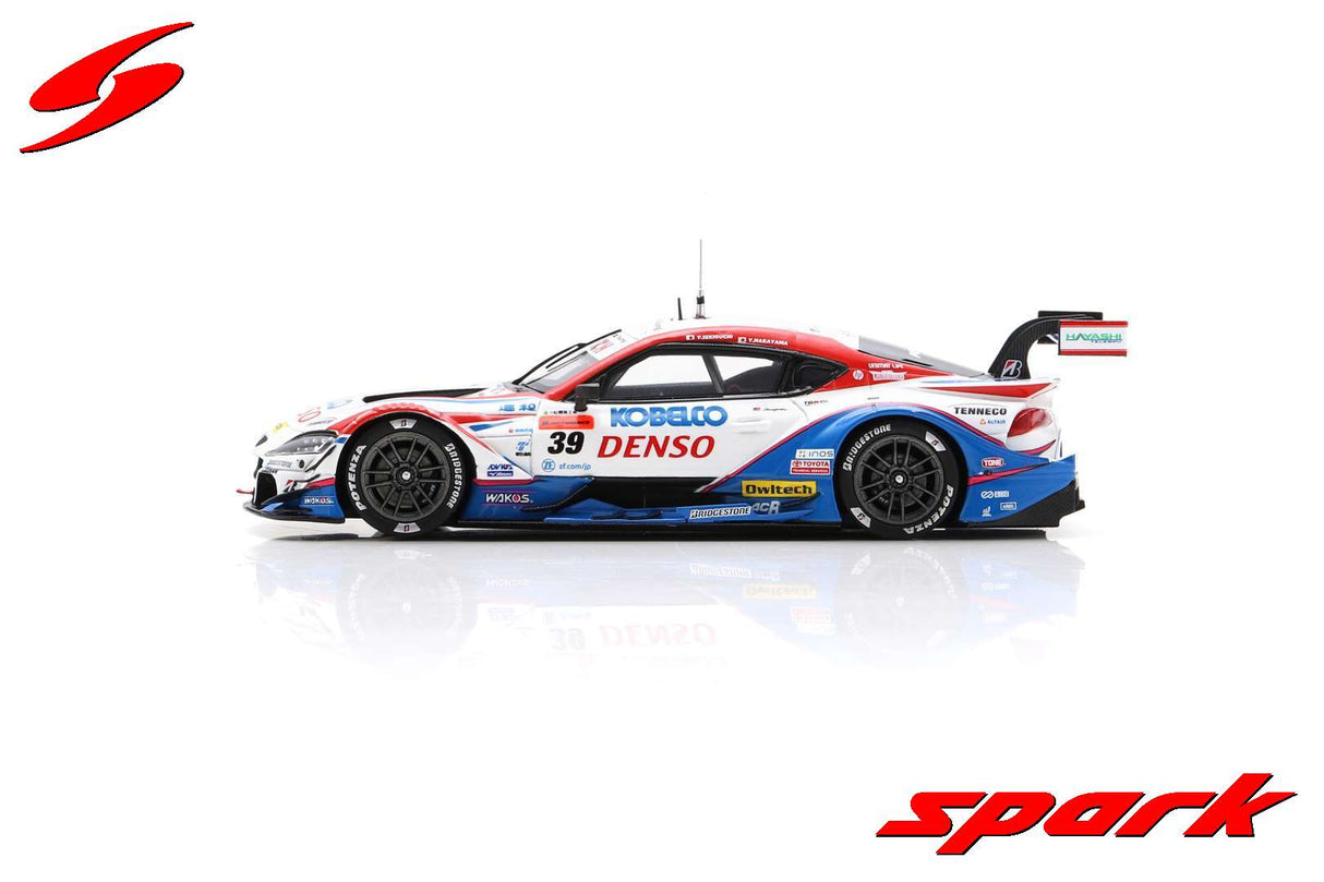 Spark Denso Kobelco Sard GR Supra #39 TGR Super GT GT500 2022 Sekiguchi/Nakayama 1/43 Scale