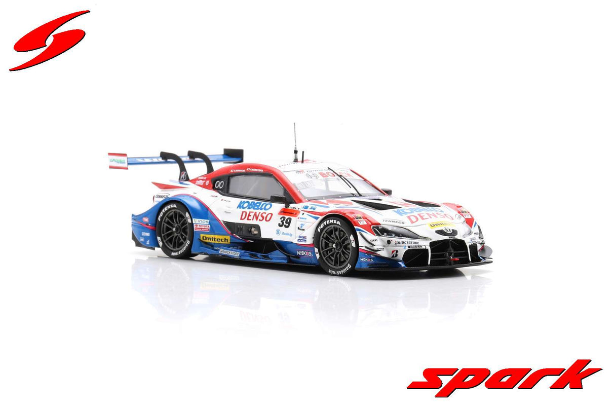 Spark Denso Kobelco Sard GR Supra #39 TGR Super GT GT500 2022 Sekiguchi/Nakayama 1/43 Scale