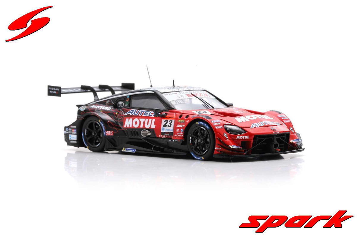 Spark Motul Autech Z #23 Nismo GT500 Super GT 2023 Matsuda/Quintarelli 1/43 Scale
