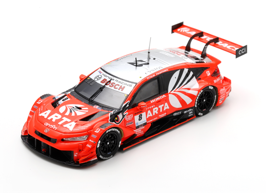 Spark Honda Civic Type R-GT #8 Arta Mugen GT500 Super GT 2024 1/43 Scale