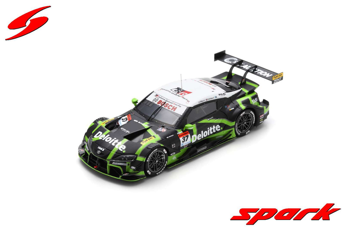 Spark Toyota Deloitte Tom's GR Supra #37 TGR GT500 2024 Super GT 1/43 Scale