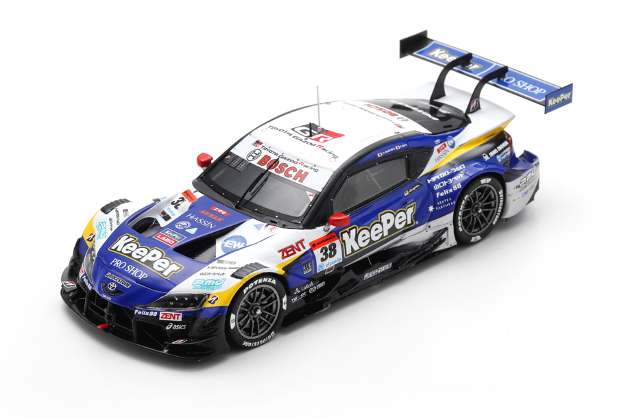Spark Toyota GR Supra #38 KeePer Cerumo Super GT GT500 2024 1/43 Scale