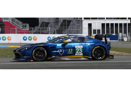 Spark Aston Martin Vantage AMR GT3 Evo #23 Heart of Racing Team Le Mans 24Hrs 2026 1/18 Scale