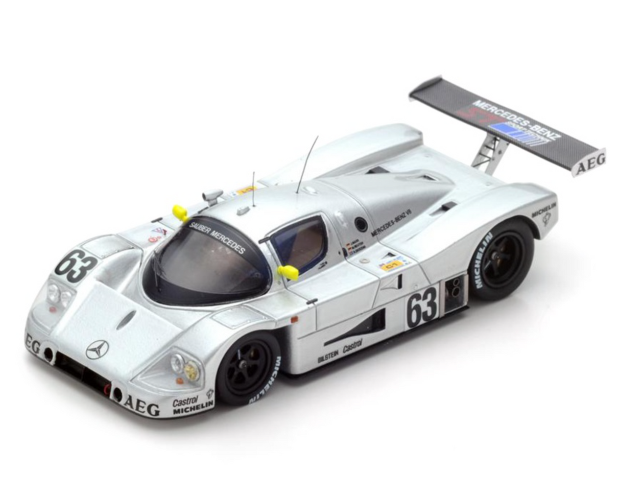 Spark Sauber C9 #63 Team Sauber Mercedes Winner 24Hrs Le Mans 1989 1/43 Scale