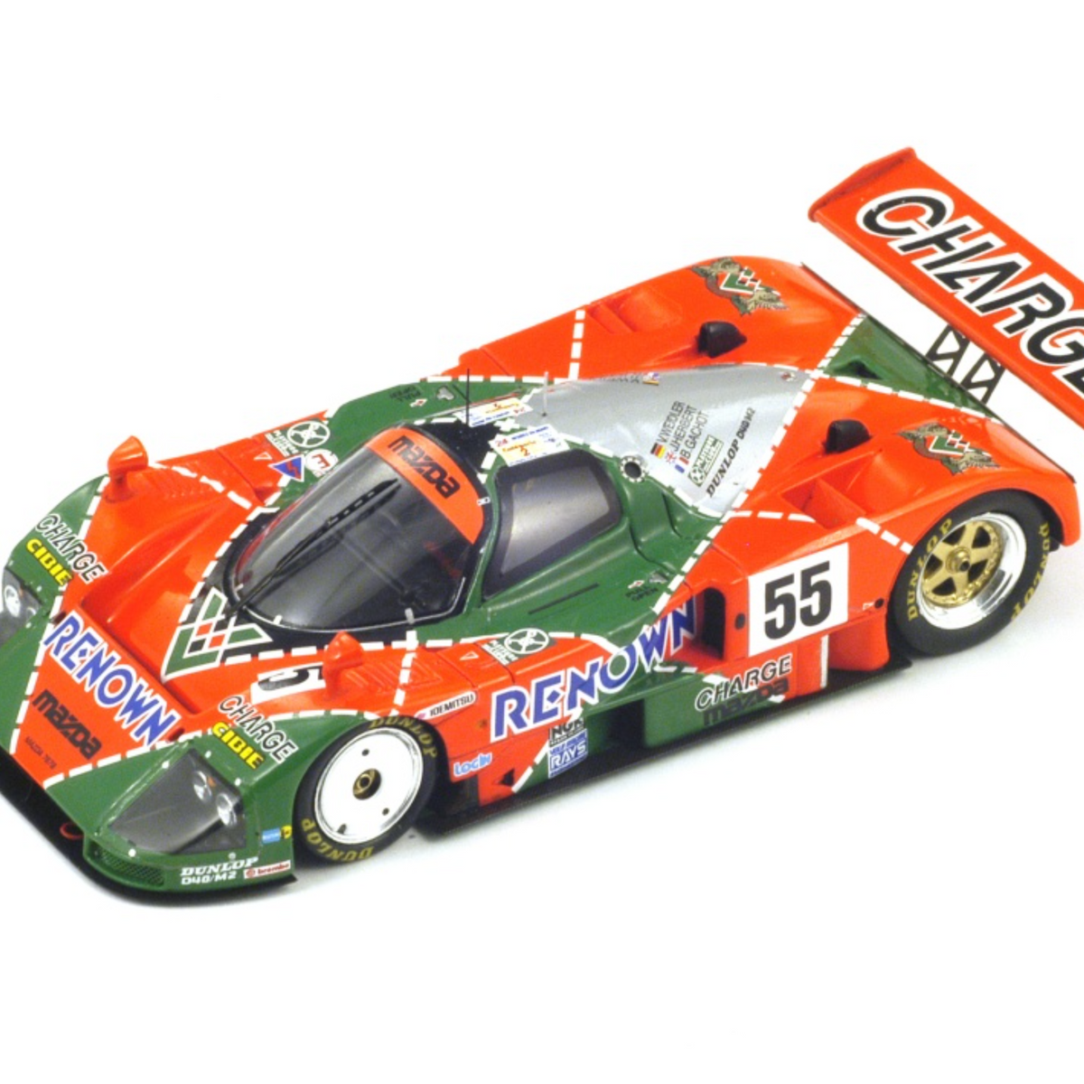 Spark Mazda 787B #55 Mazdaspeed Winner 24Hrs Le Mans 1991 1/43 Scale