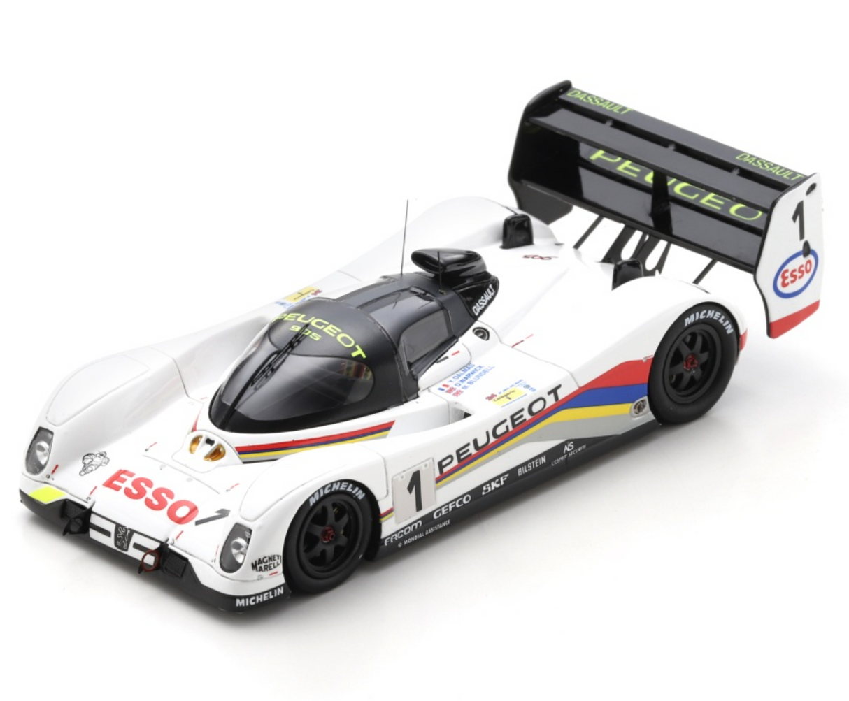 Spark Peugeot 905B #1 Peugeot Talbot Sport 24Hrs Le Mans 1992 Winner 1/43 Scale