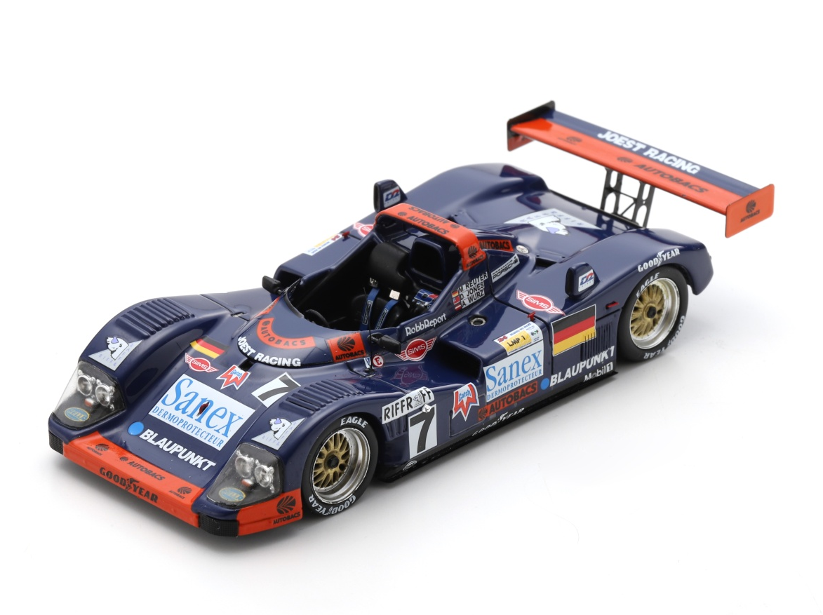 Spark TWR Porsche WSC-95 #7 Joest Racing 24Hrs Le Mans 1996 Winner 1/43 Scale