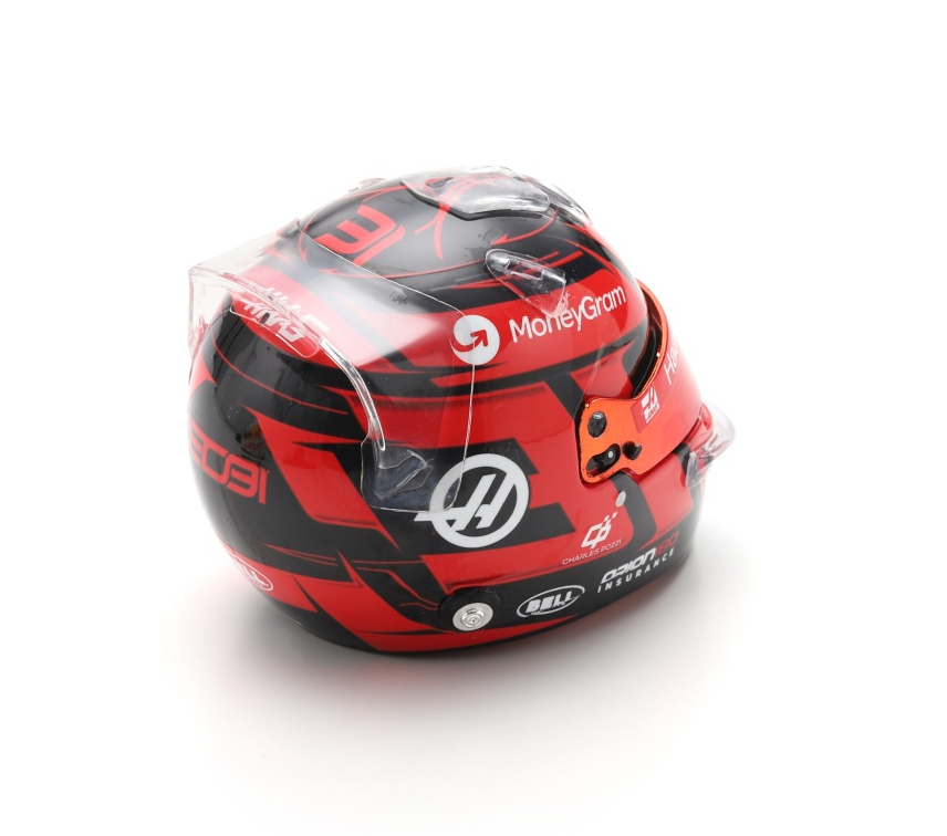 Spark Esteban Ocon MoneyGram Haas F1 Team 2025 Helmet 1/5 Scale