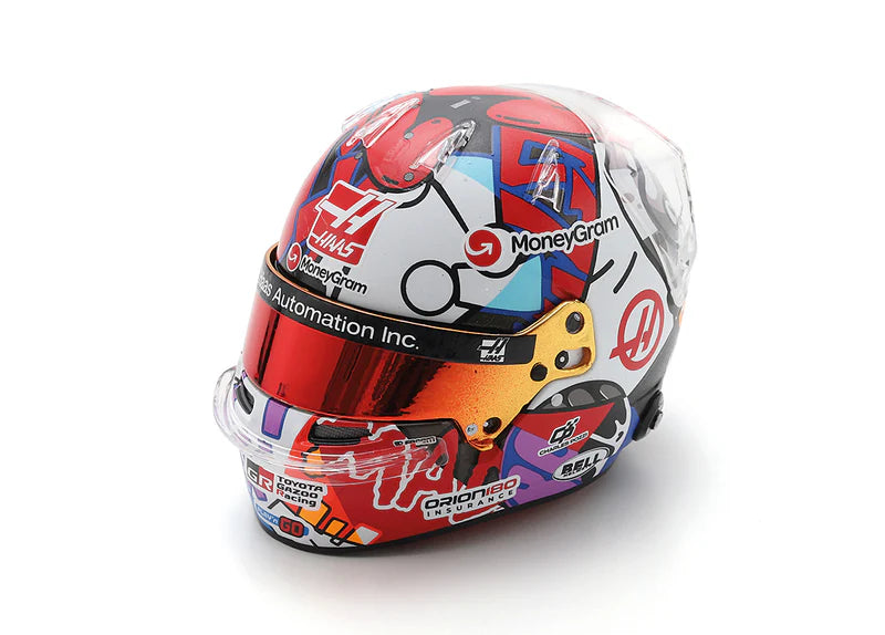 Spark Esteban Ocon Miami F1 Grand Prix 2025 Replica Helmet 1/5 Scale 5HF210