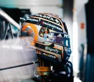 Spark Kimi Antonelli Mercedes Petronas Team British F1 GP 2025 Helmet 1/5 Scale