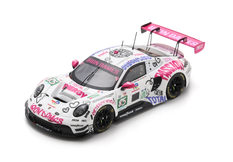 Spark Porsche 911 GT3 R LMGT3 #85 Iron Dames 24 Hours of Le Mans 2025 1/43 Scale S9302