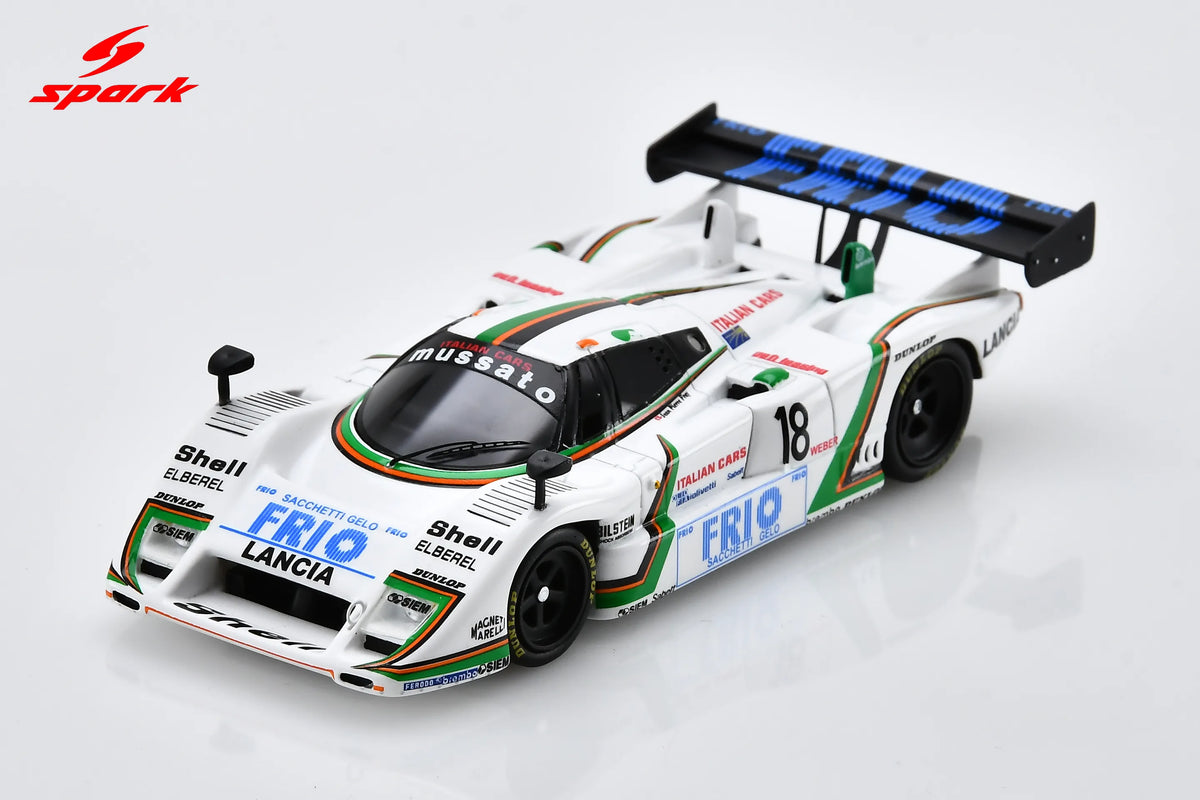 Spark Lancia LC2 #18 Mussato Racing 500KM Kyalami 1987 1/43 Scale S5217