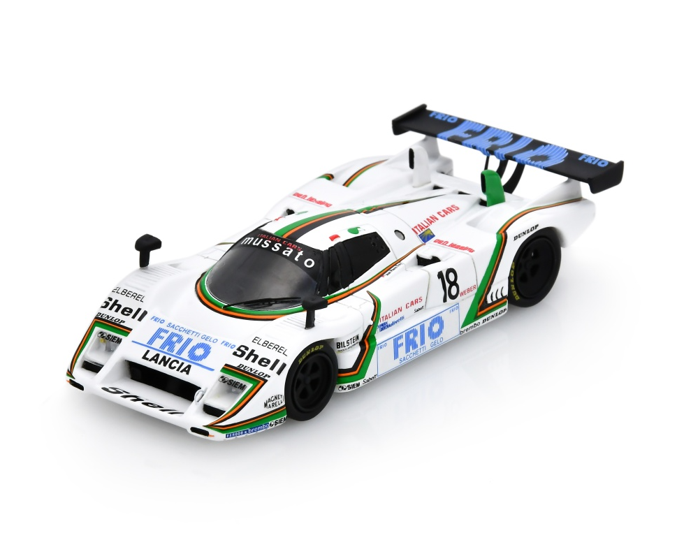 Spark Lancia LC2 #18 Mussato Racing 500KM Kyalami 1987 1/43 Scale S5217