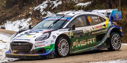 Spark Ford Puma Rally1 #55 M-Sport Ford WRT Monte Carlo Rally 2026 1/43 Scale
