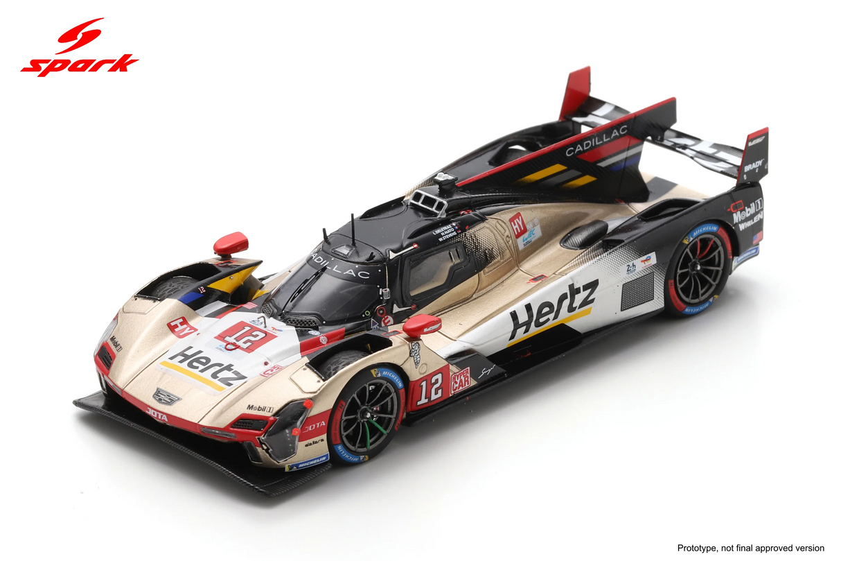 Spark Cadillac V-Series.R #12 Cadillac Hertz Team Jota Le Mans 24Hrs 2026 1/43 Scale