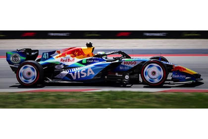 Spark Racing Bulls VCARB 03 #30 Liam Lawson 2026 Barcelona-Catalunya Grand Prix 1/43 Scale